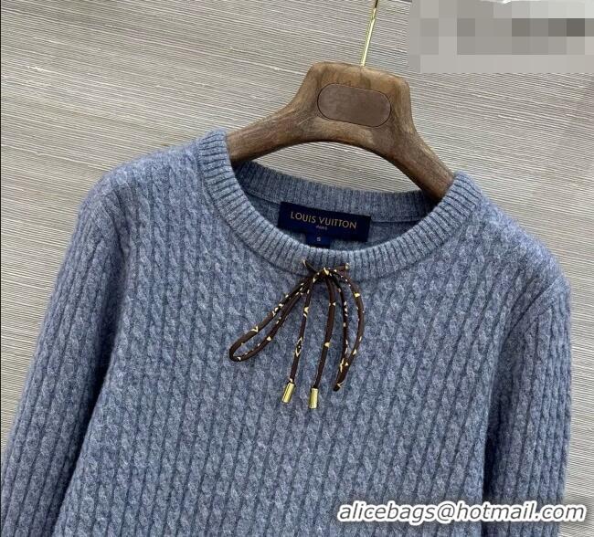 Top Grade Louis Vuitton Cashmere Sweater LV090704 Grey 2026