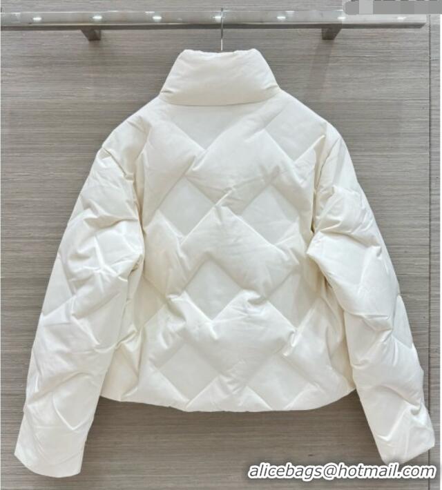 Reasonable Price Fendi FF Down Jacket Wool F090706 White 2026