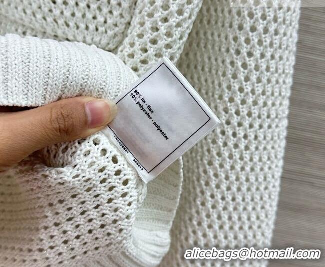 Best Price Chanel Coco Knit Cardigan CH090719 White 2026