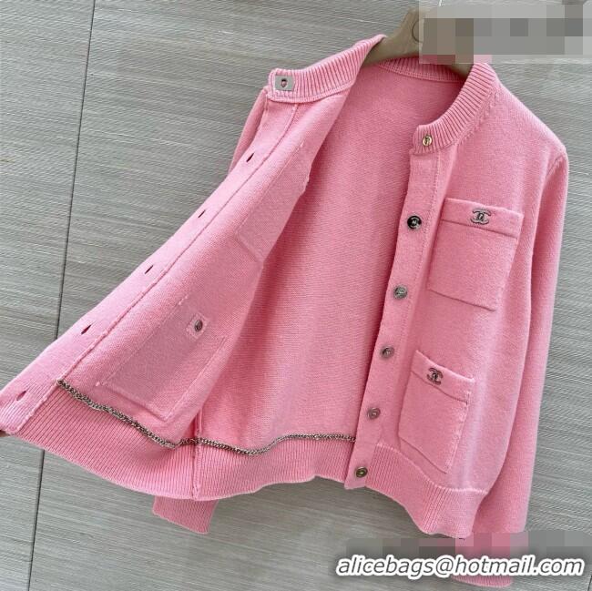 Grade Design Chanel Cashmere Cardigan CH090722 Pink 2026