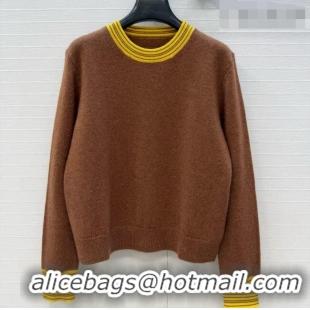 Grade Promotional Chanel Cashmere Sweater CH090729 Brown 2026