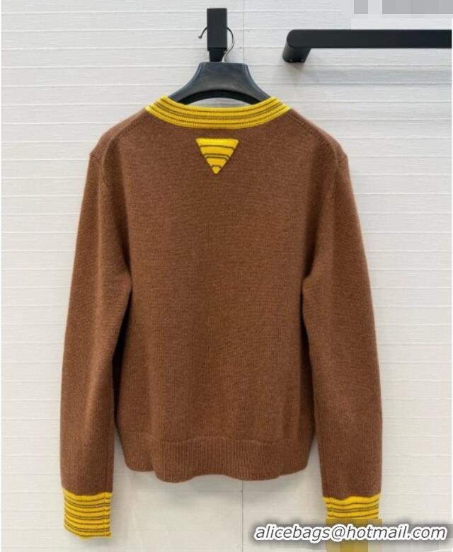 Grade Promotional Chanel Cashmere Sweater CH090729 Brown 2026