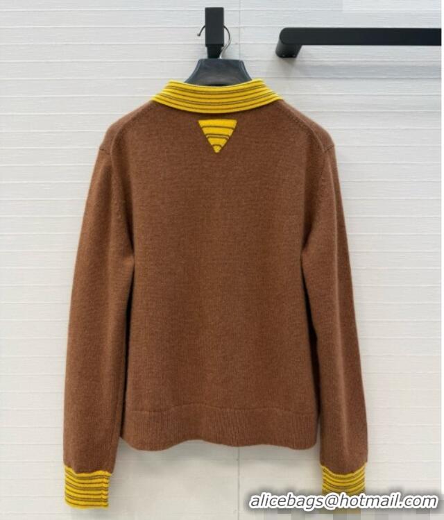 Grade Design Chanel Cashmere Cardigan CH090731 Brown 2026