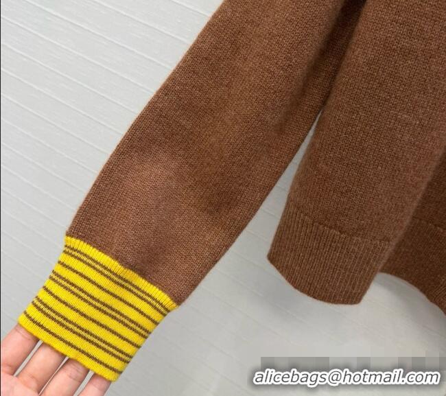 Grade Design Chanel Cashmere Cardigan CH090731 Brown 2026