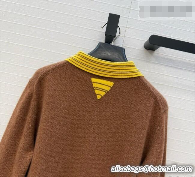 Grade Design Chanel Cashmere Cardigan CH090731 Brown 2026