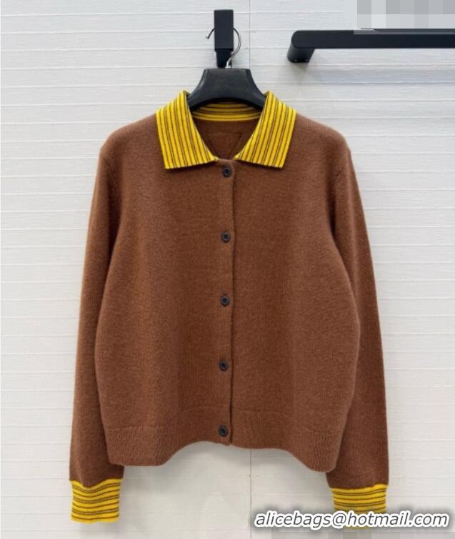 Grade Design Chanel Cashmere Cardigan CH090731 Brown 2026