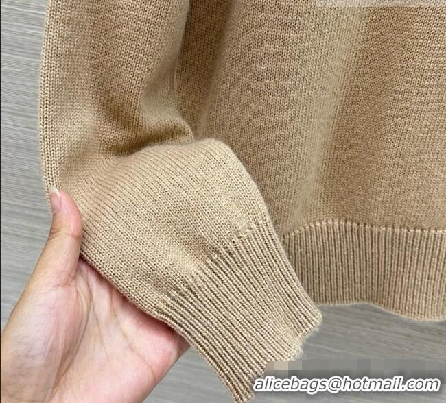 Most Popular Miu Miu Wool & Cashmere Sweater M090720 Camel 2026