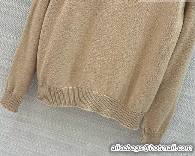 Most Popular Miu Miu Wool & Cashmere Sweater M090720 Camel 2026