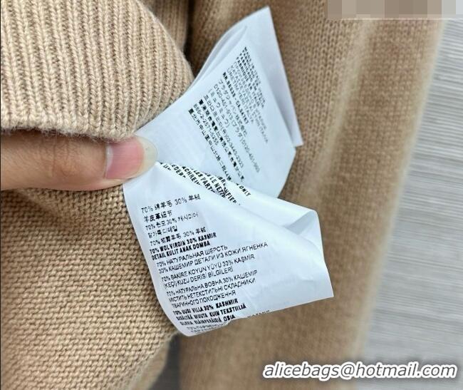 Most Popular Miu Miu Wool & Cashmere Sweater M090720 Camel 2026