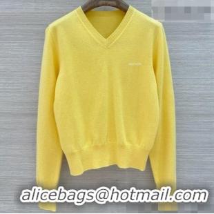 Well Crafted Miu Miu Wool Sweater M090723 Yellow 2026