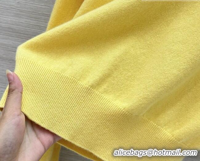 Well Crafted Miu Miu Wool Sweater M090723 Yellow 2026