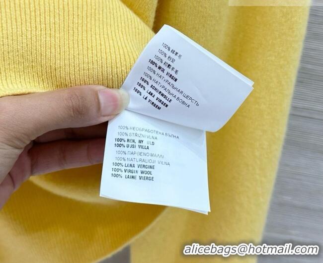 Well Crafted Miu Miu Wool Sweater M090723 Yellow 2026