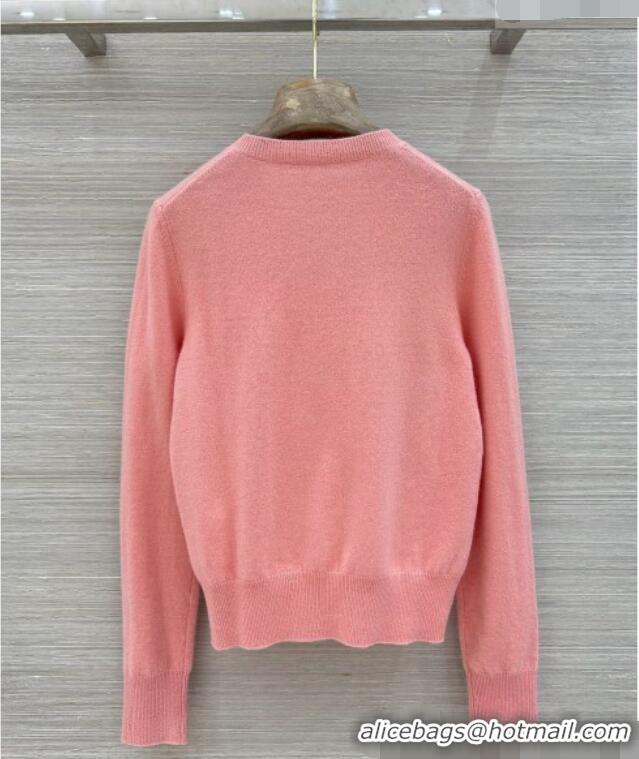 Buy Cheapest Miu Miu Wool Sweater M090724 Pink 2026