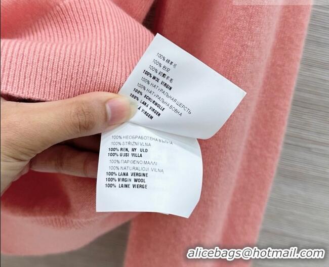 Buy Cheapest Miu Miu Wool Sweater M090724 Pink 2026