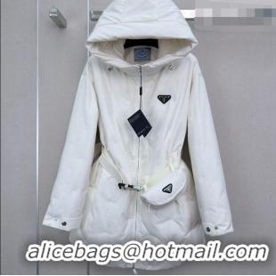 Reasonable Price Prada Down Jacket P090733 White 2026