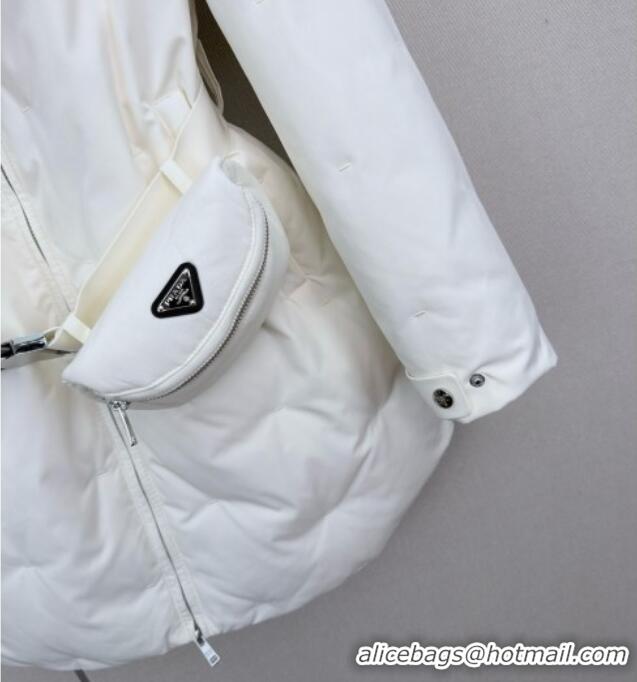 Reasonable Price Prada Down Jacket P090733 White 2026