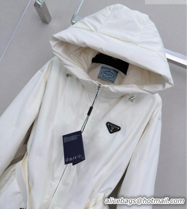 Reasonable Price Prada Down Jacket P090733 White 2026