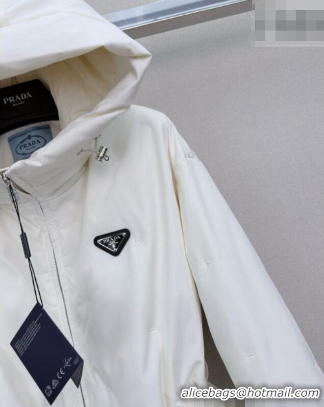 Reasonable Price Prada Down Jacket P090733 White 2026