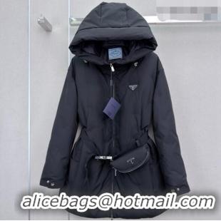 Top Grade Prada Down Jacket P090734 Black 2026