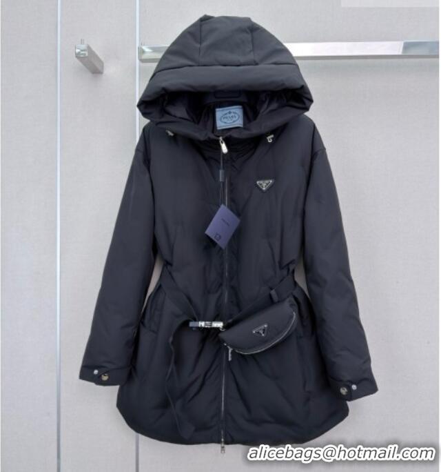 Top Grade Prada Down Jacket P090734 Black 2026