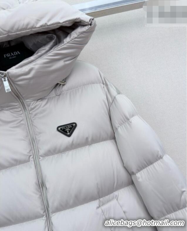 Promotional Prada Down Jacket P090737 Grey 2026