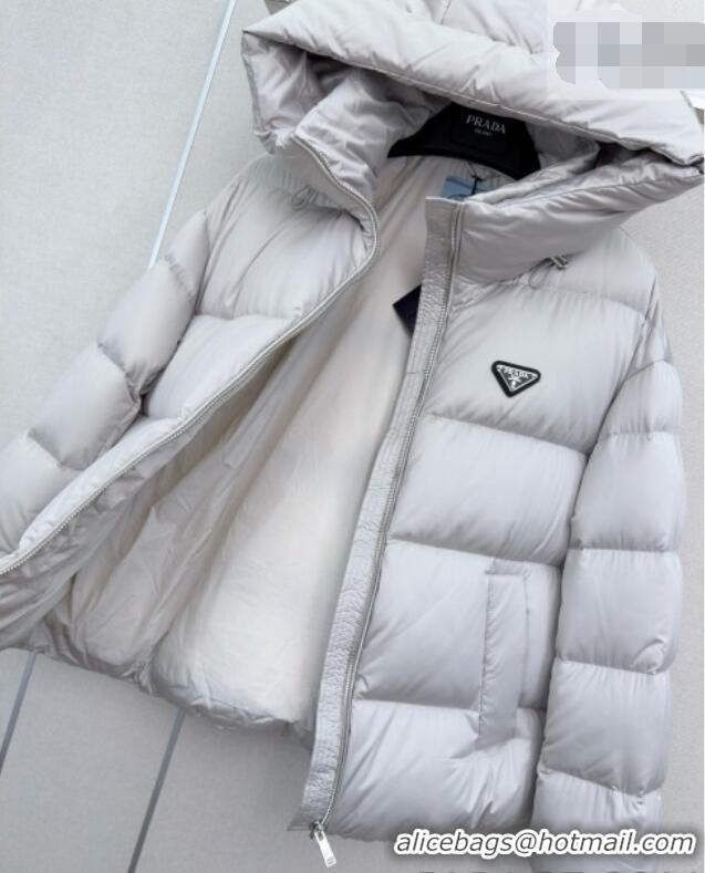Promotional Prada Down Jacket P090737 Grey 2026