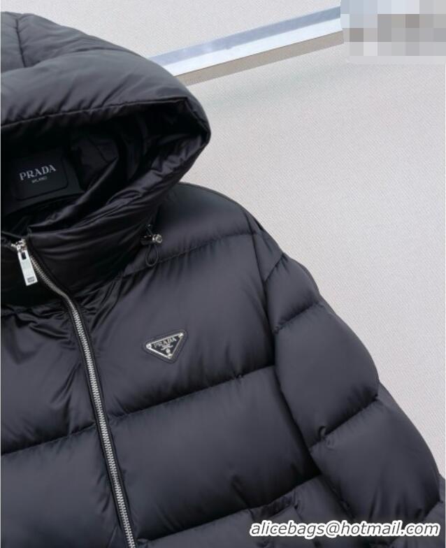 Reasonable Price Prada Down Jacket P090738 Black 2026