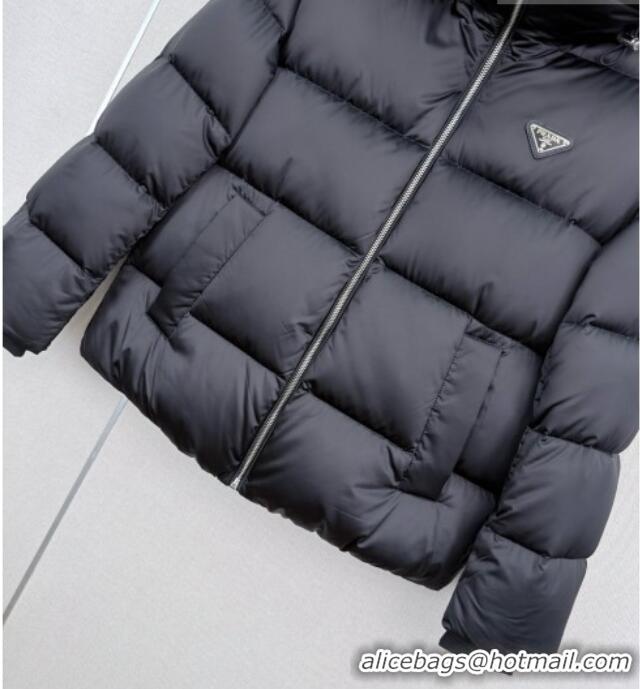 Reasonable Price Prada Down Jacket P090738 Black 2026