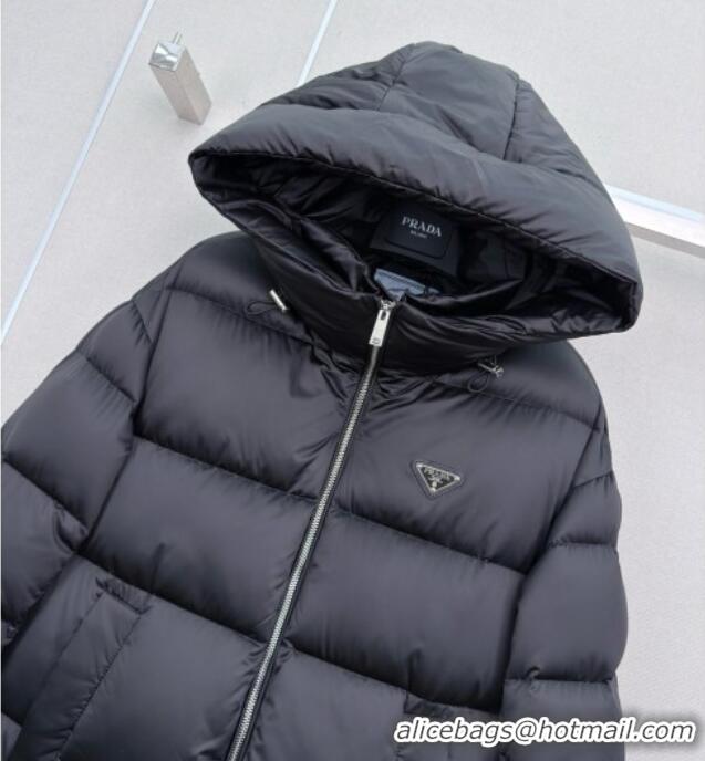 Reasonable Price Prada Down Jacket P090738 Black 2026