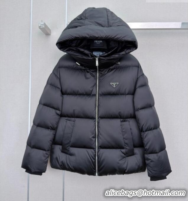 Reasonable Price Prada Down Jacket P090738 Black 2026