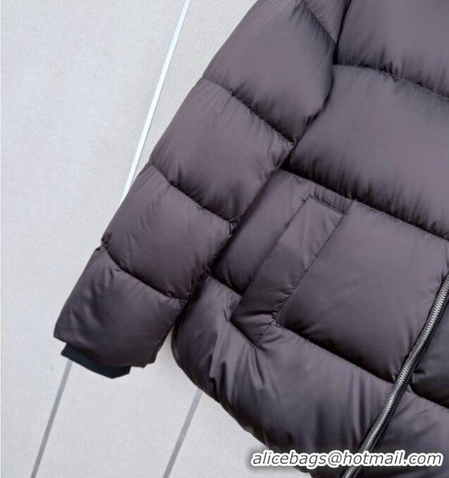 Top Design Prada Down Jacket P090739 Dark Brown 2026