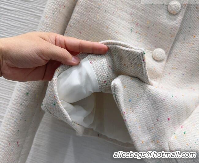 Traditional Discount Dior Tweed Jacket D090807 Beige 2026