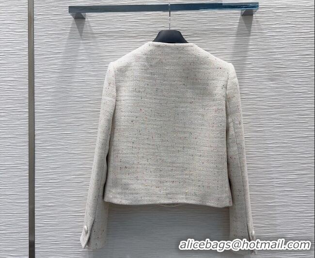 Traditional Discount Dior Tweed Jacket D090807 Beige 2026