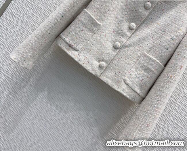 Traditional Discount Dior Tweed Jacket D090807 Beige 2026