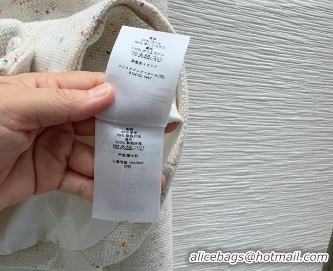 Traditional Discount Dior Tweed Jacket D090807 Beige 2026