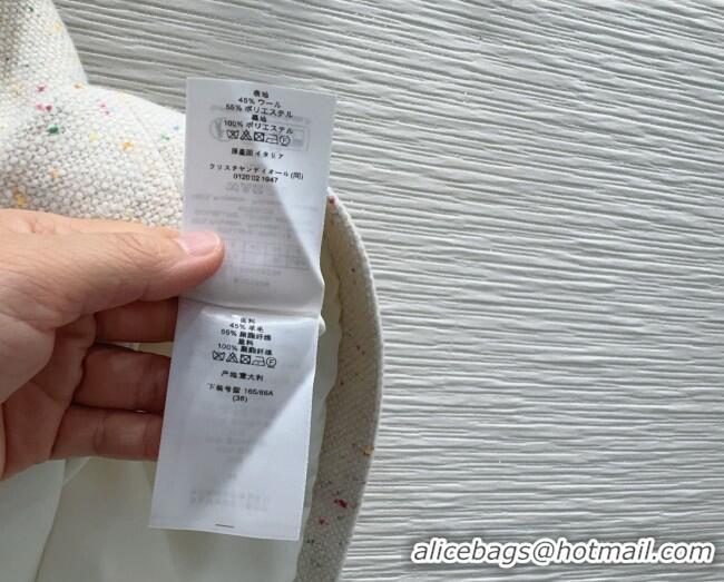 Classic Discount Dior Tweed Skirt D090809 Beige 2026