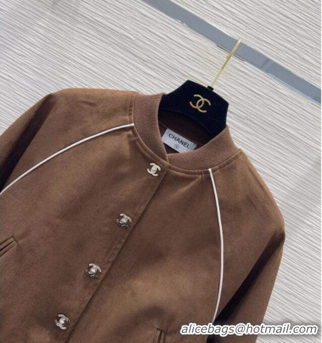 Good Product Chanel Jacket CH090753 Brown 2026