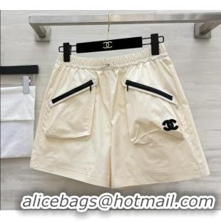 Luxury Discount Chanel Short CH090758 Beige 2026