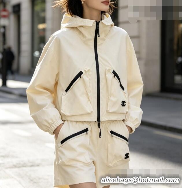 Luxury Discount Chanel Short CH090758 Beige 2026