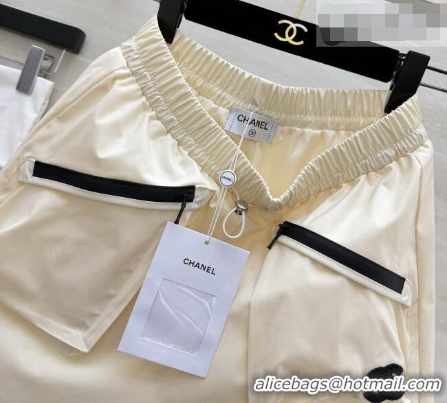 Luxury Discount Chanel Short CH090758 Beige 2026