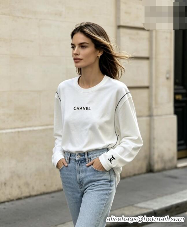 Grade Cheapest Chanel Top CH090759 White 2026