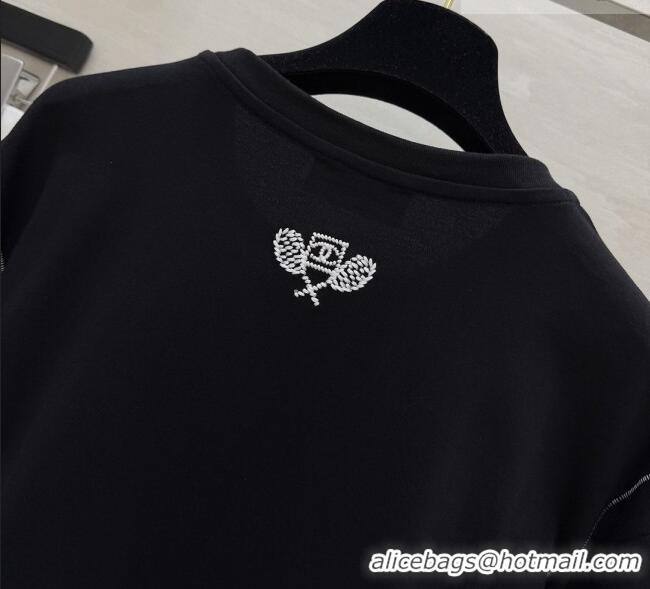 Buy Fashionable Chanel Top CH090760 Black 2026
