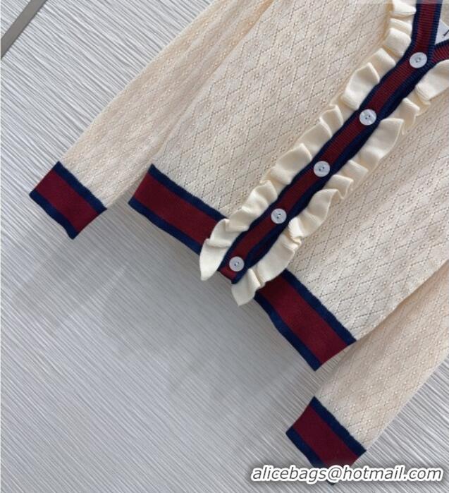 Well Crafted Chanel Wool Cardigan CH090767 Beige 2026