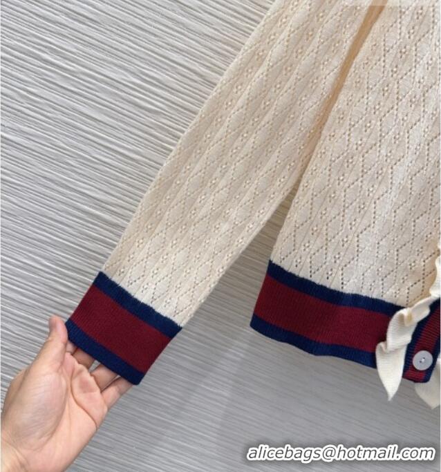 Well Crafted Chanel Wool Cardigan CH090767 Beige 2026