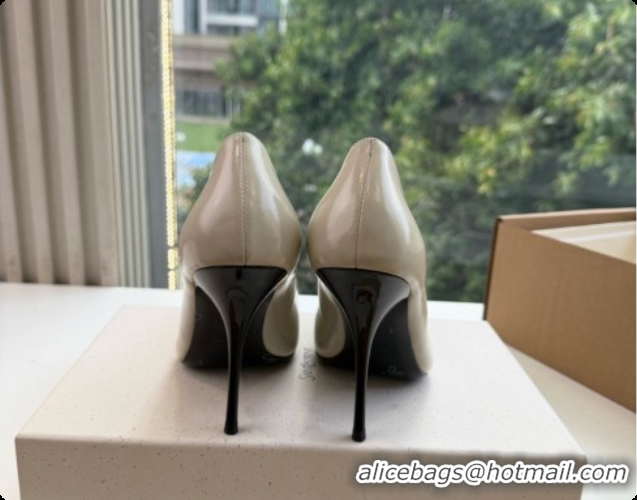 Reasonable Price Saint Laurent ICELAND Pumps in Smooth leather and Crystals Black/White 6091517 2026