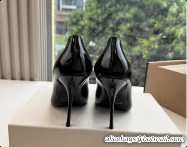 Discount Saint Laurent ICELAND Pumps in Smooth leather and Crystals Black 6091519 2026