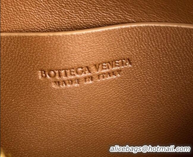 Grade Design Bottega Veneta Intrecciato Leather Concert Pouch Mini Bag 794258 Amber Brown 2026
