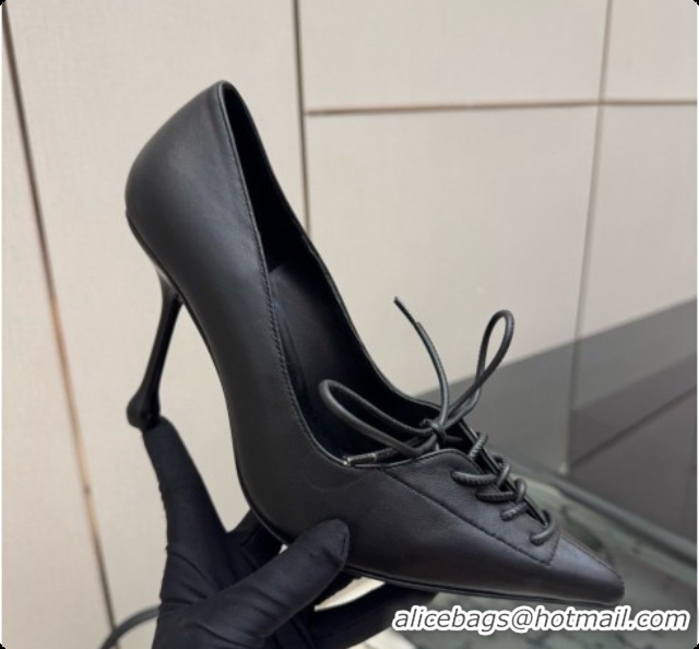 Best Grade Jimmy Choo Scarlett 95 Pumps in Black Lambskin J091214 Black 2026