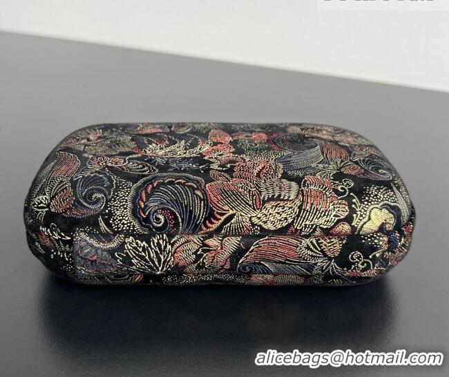 Best Quality Bottega Veneta Classic Knot Clutch in Jacquard Velvet BV040161 Gold/Red/Blue/Black 2026