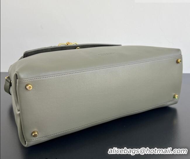 Promotional Bottega Veneta Large Ciao Ciao Top Handle Bag in Calf Leather 826195 Cypress Green 2026